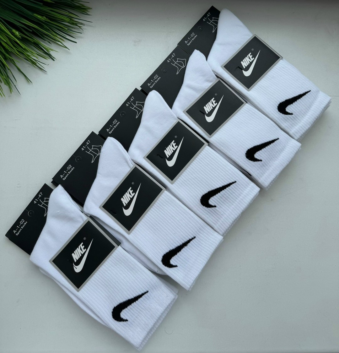 комплект носков nike,носки nike высокие,носки найк,носки nike спортивные высокие белый,носки nike белые