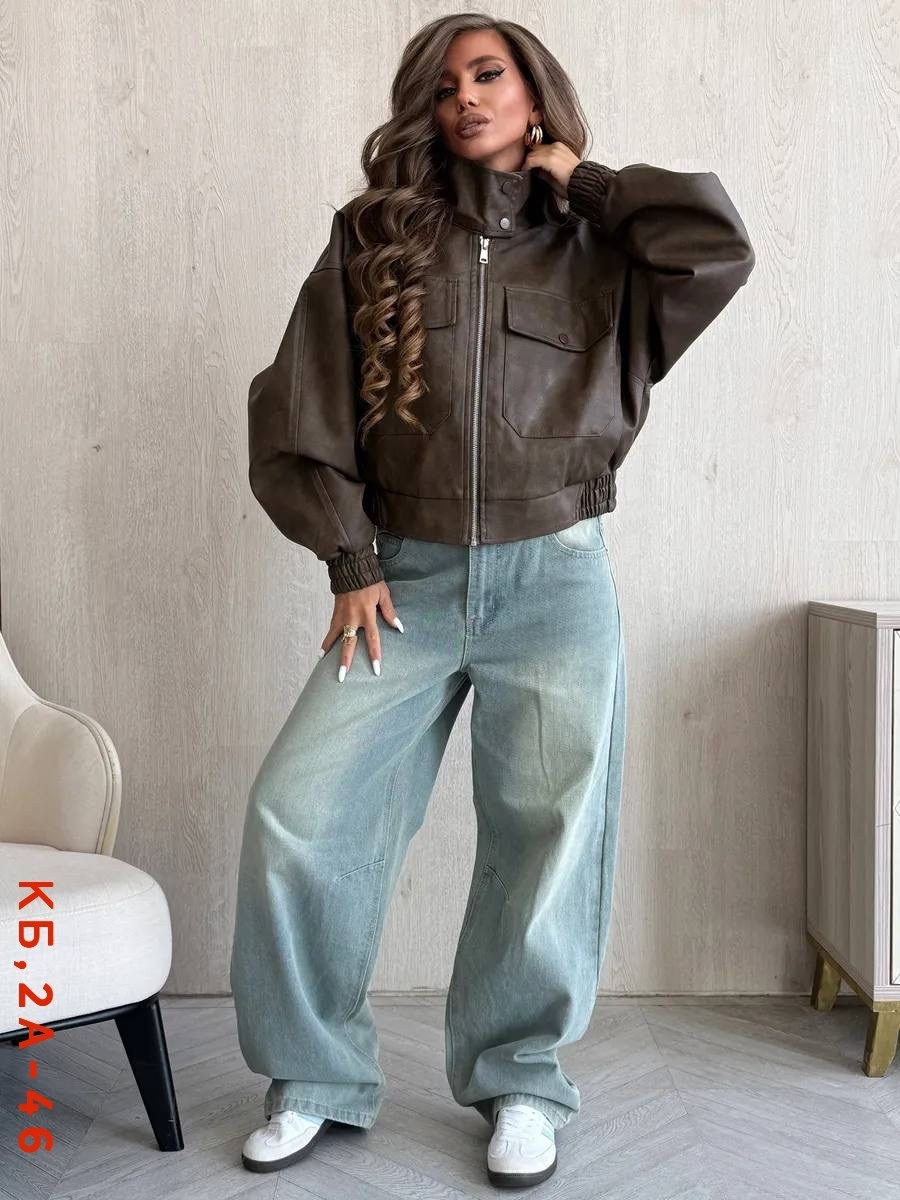 кожаный бомбер,кожаная куртка,куртка кожаная женская,куртка бомбер оверсайз кожаная c&c fashion,кожаный бомбер женский