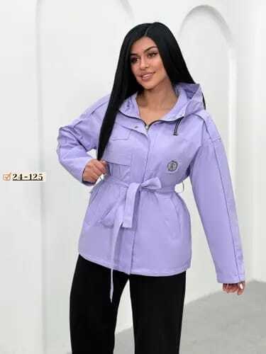 ветровка женская,куртка женская демисезонная,куртка удлиненная,куртка женская,куртка с капюшоном осень-весна 2026 emil'n