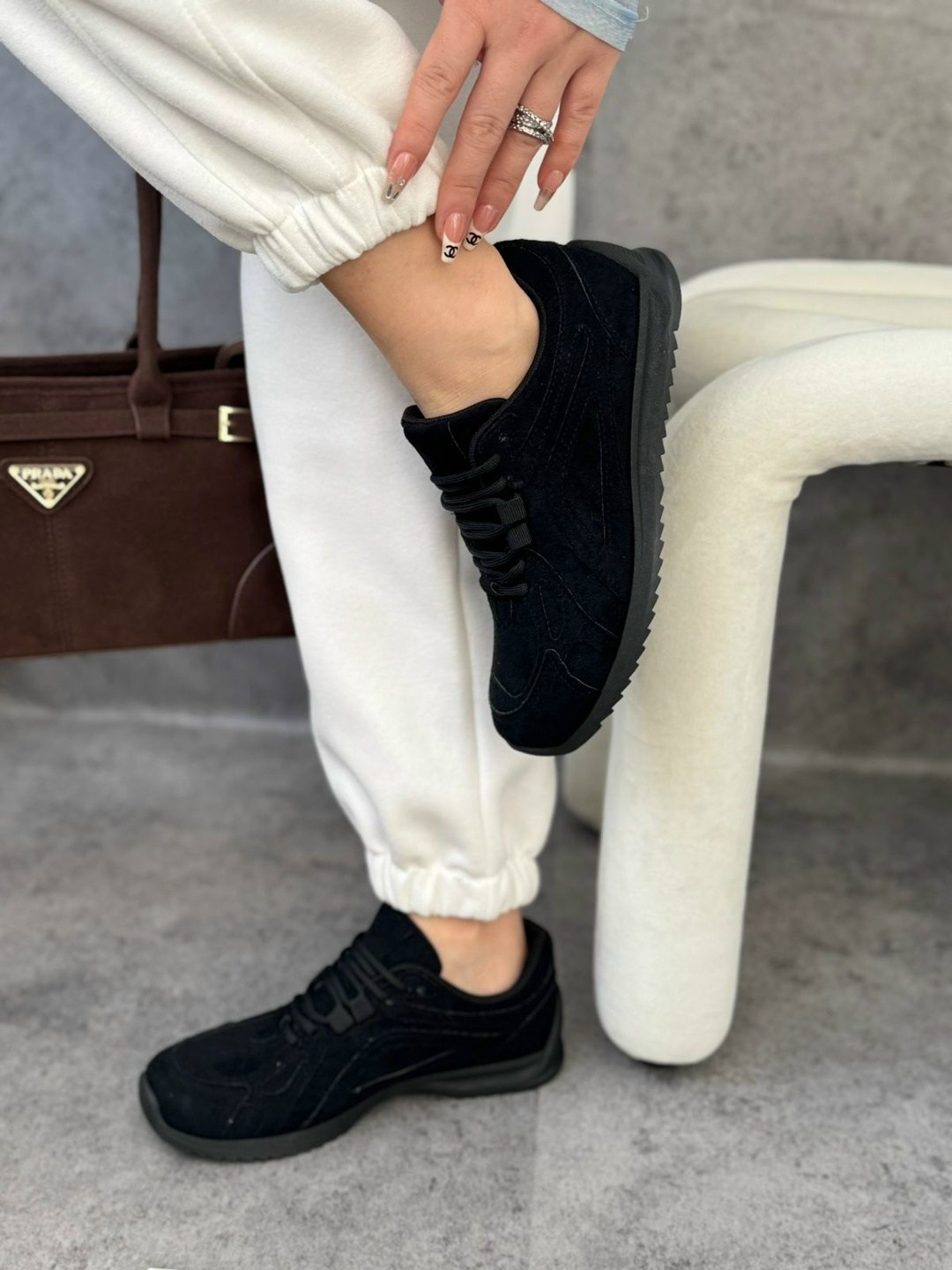 ,замшевые кроссовки,повседневные кроссовки,женские кроссовки,мужские коричневые замшевые кроссовки prada trail