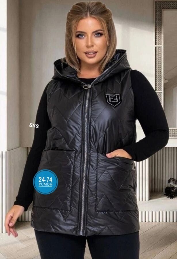 женская жилетка больших размеров,жилетка женская демисезонная,женские жилеты,жилетка женская,жилет женский большие размеры