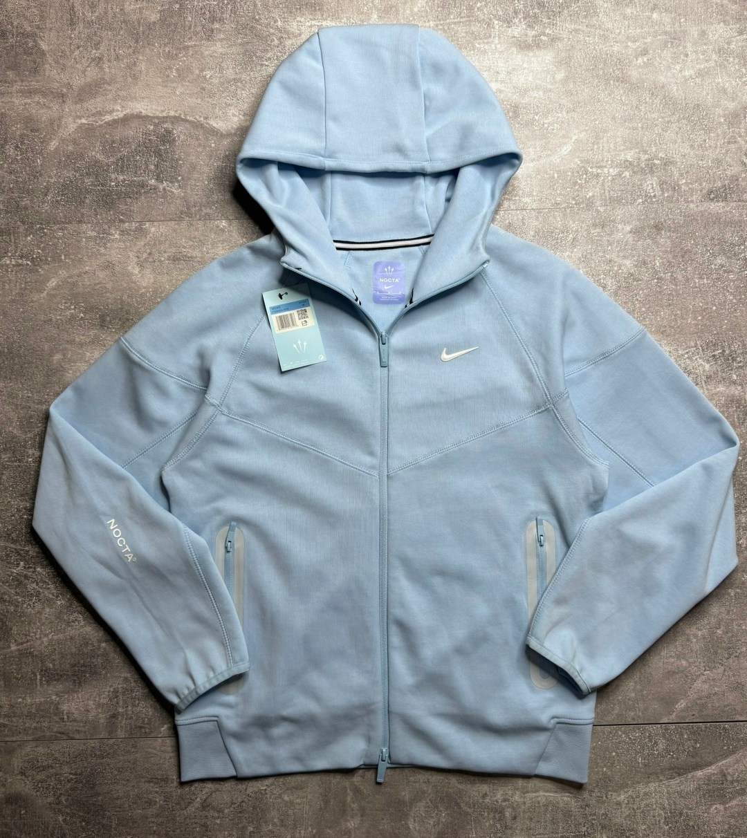 зип худи найк tech fleece nocta голубого цвета,zip hoodie nike tech fleece голубая,зип худи nike tech fleece nocta drill голубая,кофта nike tech fleece,зип худи tech fleece nocta nike голубой