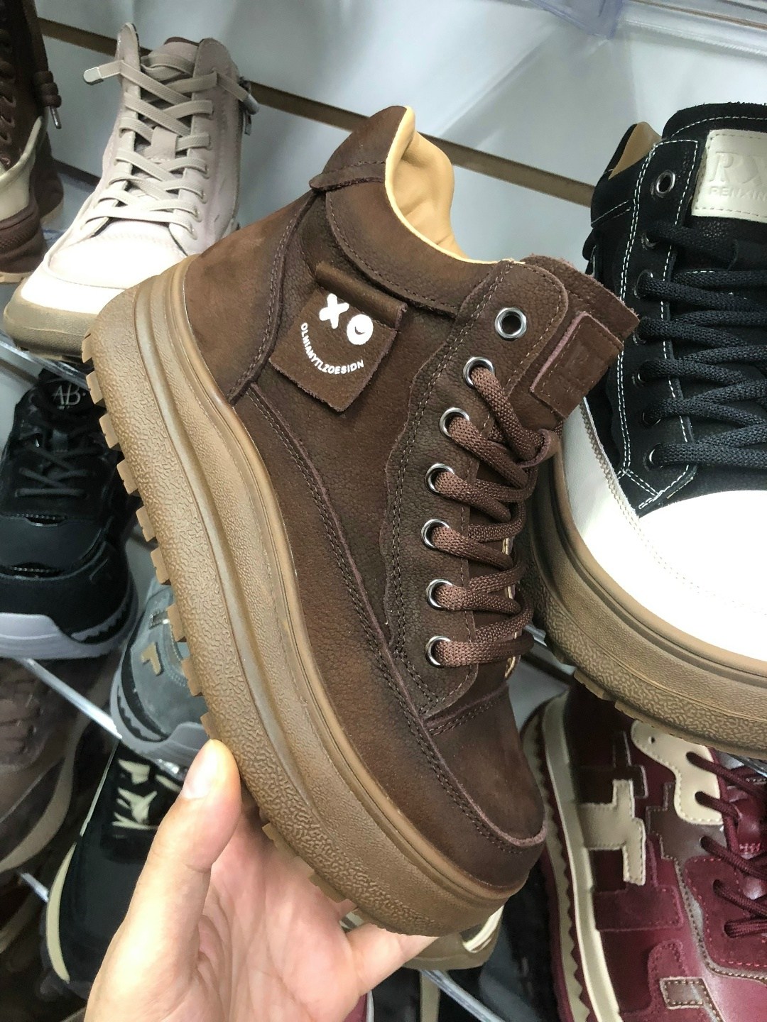 ,ботинки женские,женские ботинки из натуральной кожи зимние,женская ,ботинки берцы reversal размер 38 коричневый