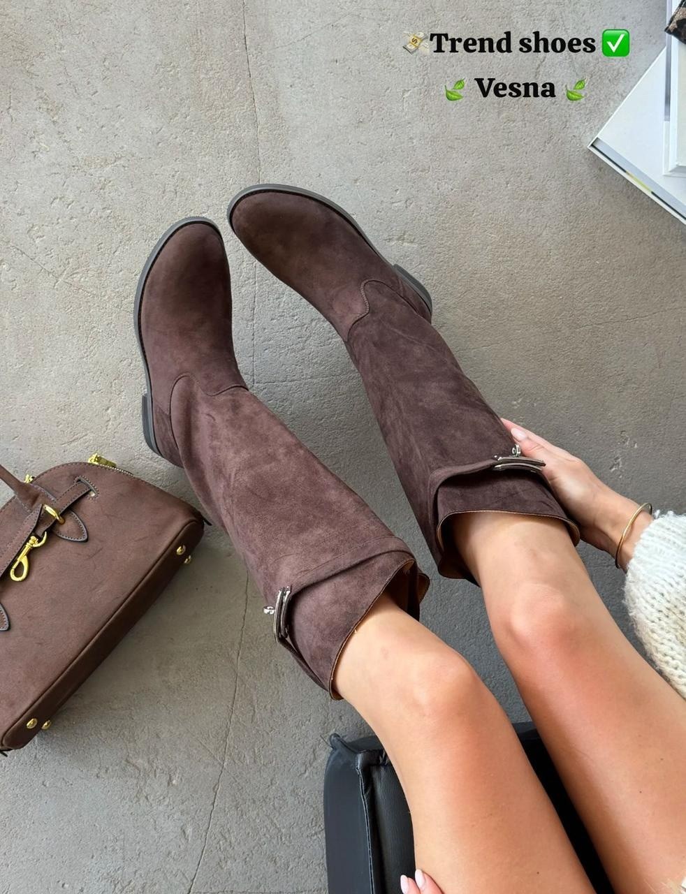 сапоги,женские сапоги,сапоги женские зимние,замшевые сапоги,сапоги замшевые коричневые