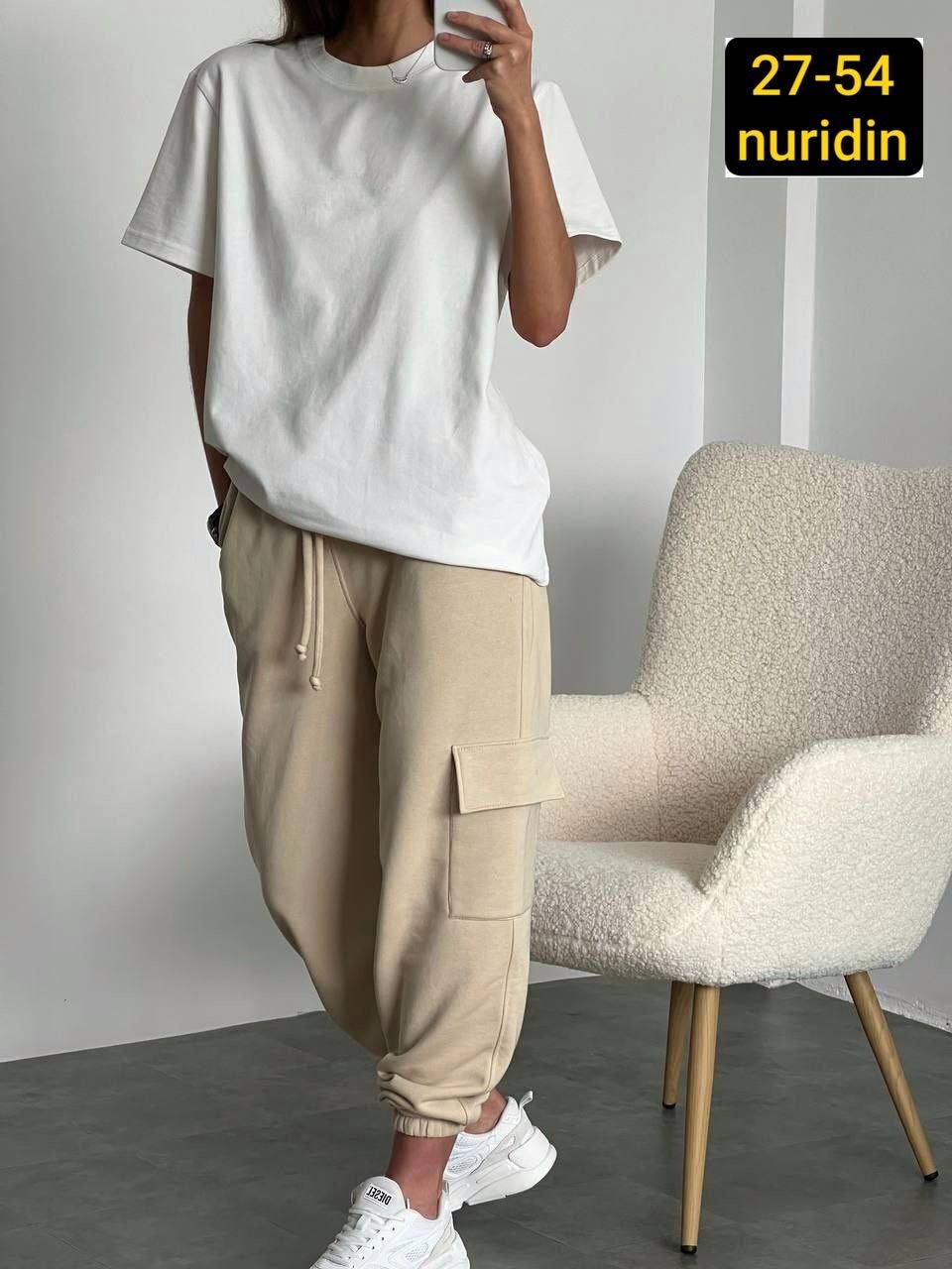 костюм женский оверсайз,женские костюмы,джоггеры женские,брюки карго,серый спортивный костюм с карманами-карго