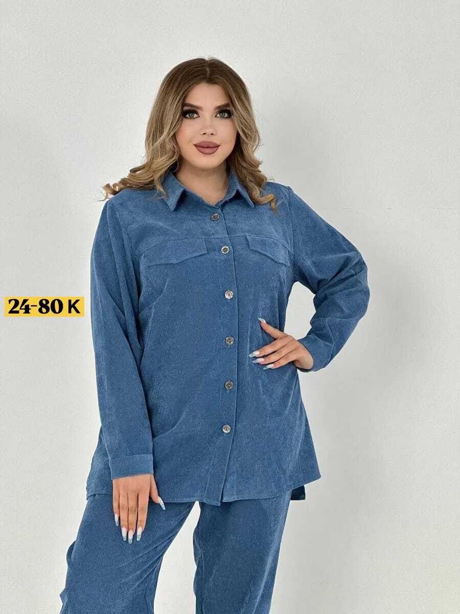 костюм вельветовый больших размеров magico 170318199,костюм вельветовый больших размеров magico,микровельвет костюм женский брючный,костюм женский,женский костюм больших размеров из мягкого микровельв