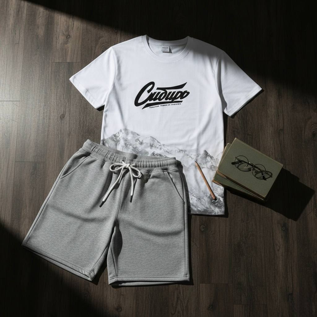 футболки комплект,костюм для мужчин,костюм мужской,костюм спортивный мужской,футболка шорты мужские