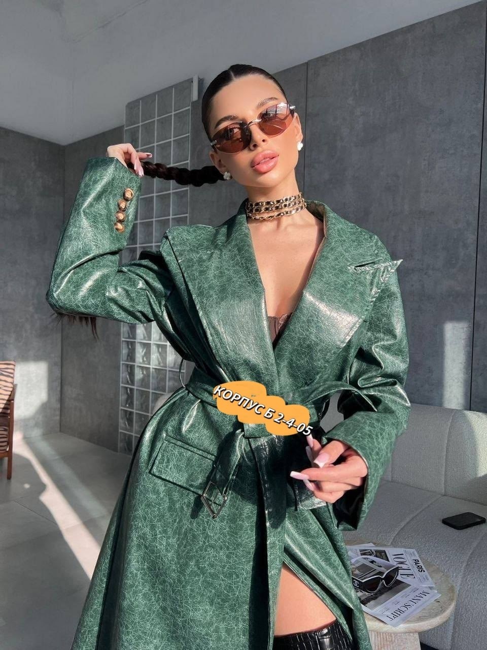 тренч кожаный плащ,тренч кожаный,тренч плащ кожаный длинный simile instyle 332809250,кожаный плащ,кожаный плащ с поясом