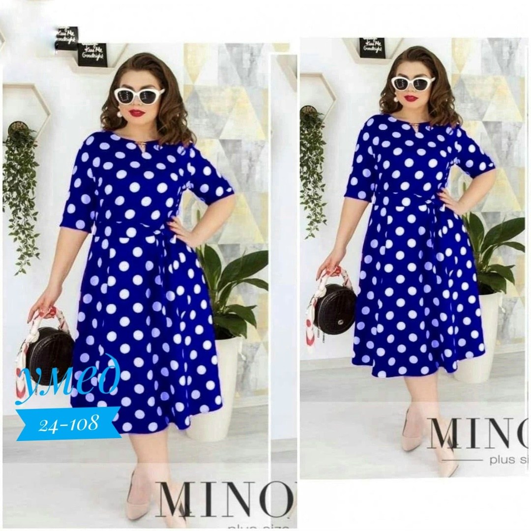 женское платье в горох,платье в горох для полных женщин,женское платье в горошек,платье в горох,платье в горошек для женщин полных