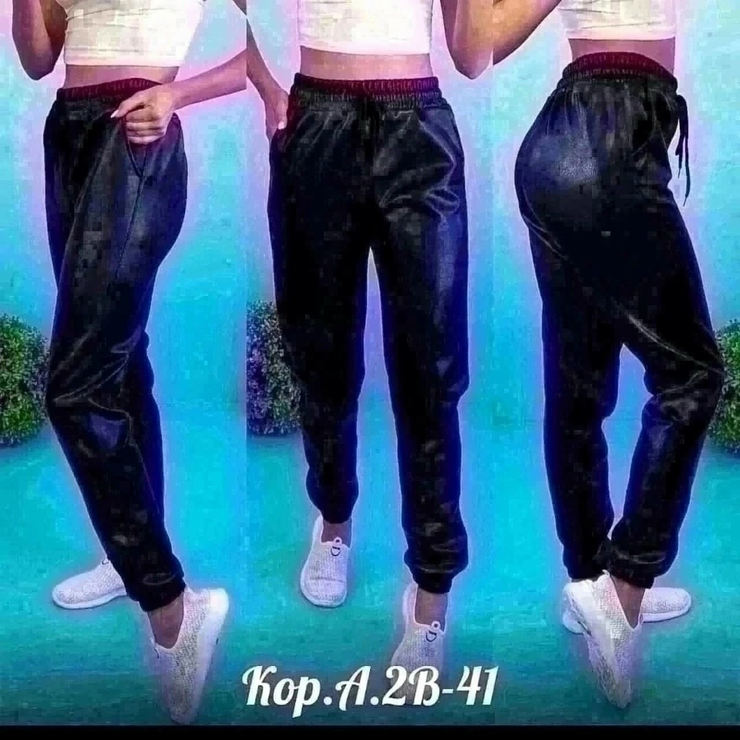 кожаные штаны,кожаные брюки,штаны из экокожи,кожаные джоггеры,джоггеры экокожа