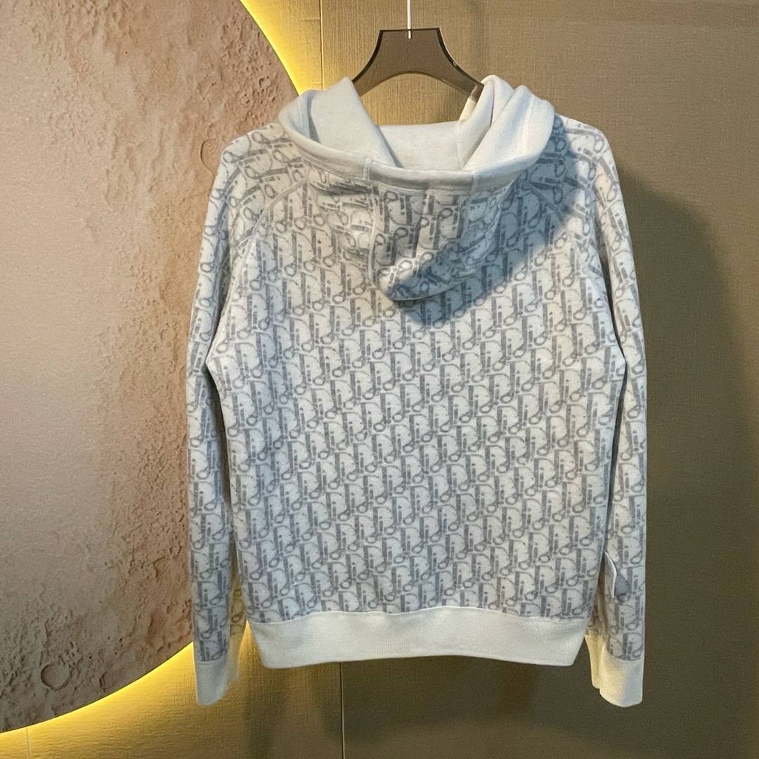 женская толстовка,толстовка,двустороннее худи диор толстовка на молнии,кофта с капюшоном,толстовка женская на молнии серая