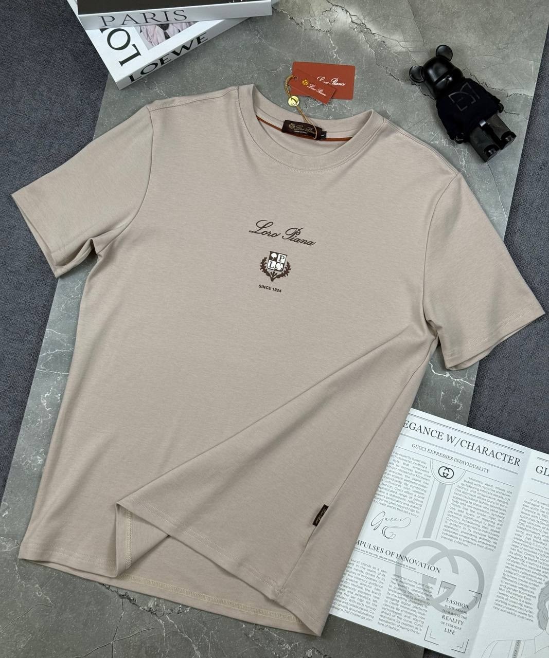 мужская футболка,футболки для мужчин,футболки брендовые,loro piana футболка,мужская мода