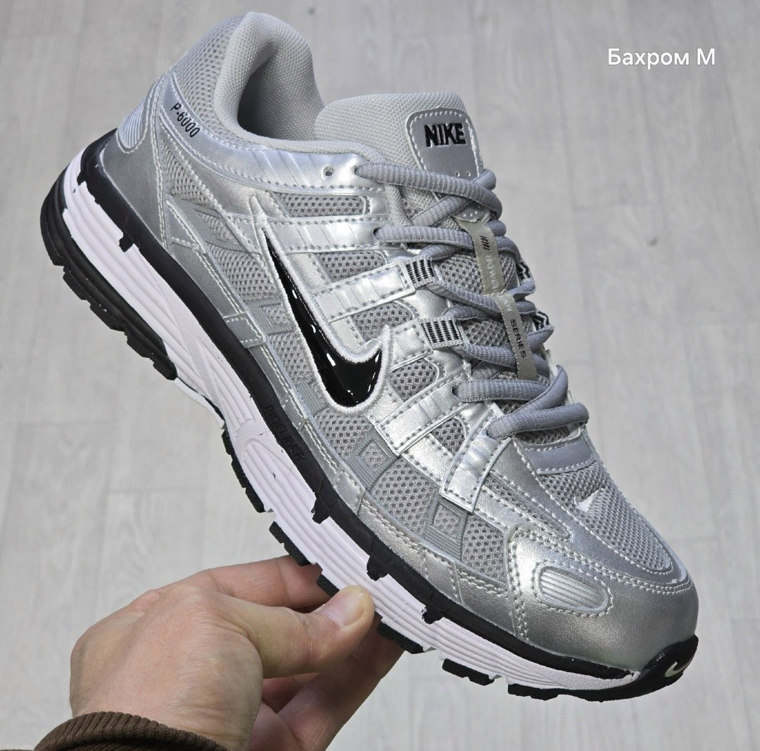 кроссовки nike,nike p-6000 metallic silver,кроссовки,спортивная ,кроссовки nike p-6000