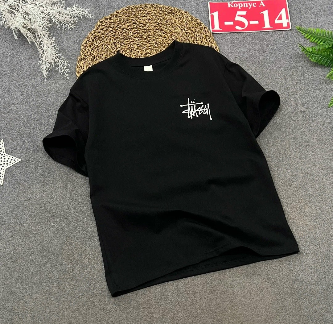 футболки для мальчика,мужская футболка stussy basic stussy tee,мужская футболка,футболки детские,stussy футболка мужская черная