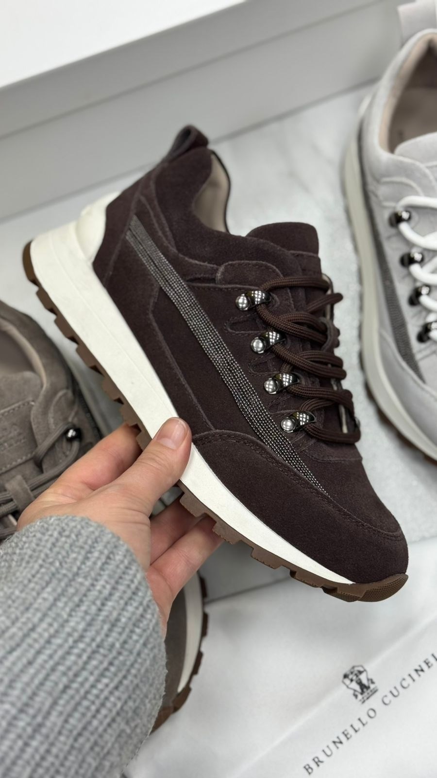 brunello cucinelli кроссовки,замшевые кроссовки brunello cucinelli,кроссовки женский brunello cucinelli premium,,комбинированные кроссовки brunello cucinelli
