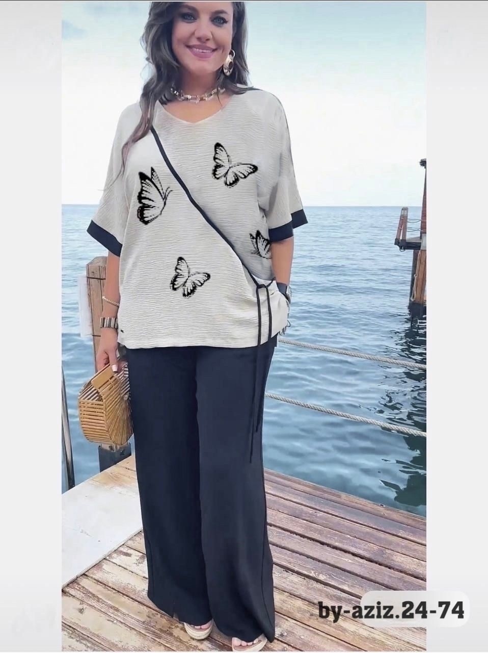 костюм женский двойка с брюками,женские костюмы больших размеров,брючный комплект,женские брючные костюмы,летние женские костюмы