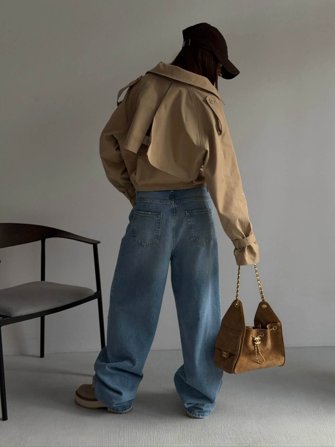 джинсы оверсайз,модный стиль,джинсы кэжуал