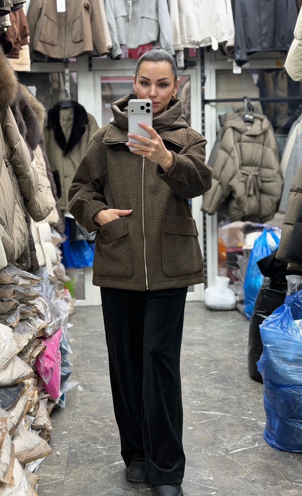 короткий пуховик драповый pang million,куртка женская,теплое пальто,короткий пуховик драповый,пальто женское