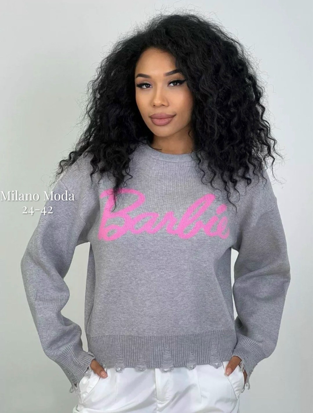 кофта женская,кофта с надписью барби,свитер женский,свитер оверсайз барби,свитшот женский