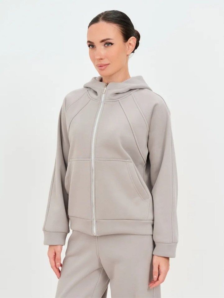 костюм на флисе,женский костюм из футера,теплый костюм,костюм из футера с начесом,женский костюм из футера с начесом happyfox