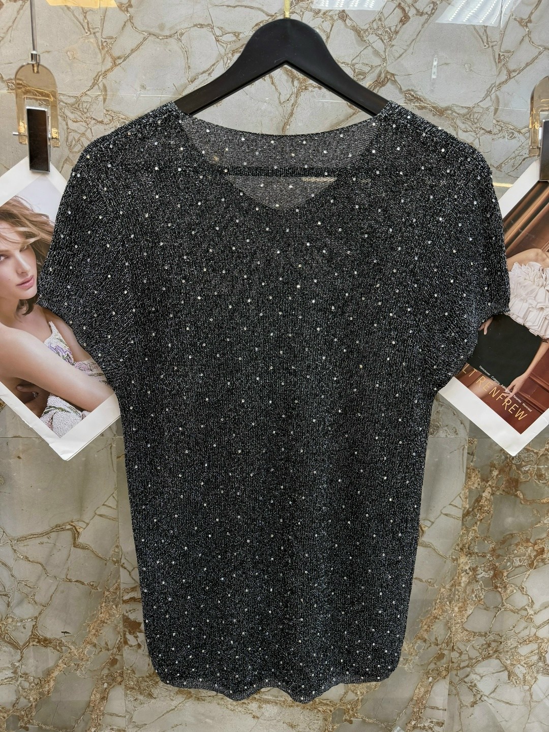футболка женская,футболка с люрекс,кофта с бусинами,кофточка с люрексом,туника люрексом