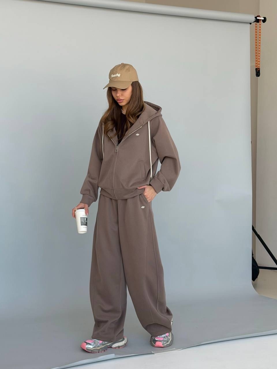 спортивные костюмы женские,спортивный костюм,женский костюм,брючный комплект,костюм спортивный женский oztrend повседневный двойка шоколадный