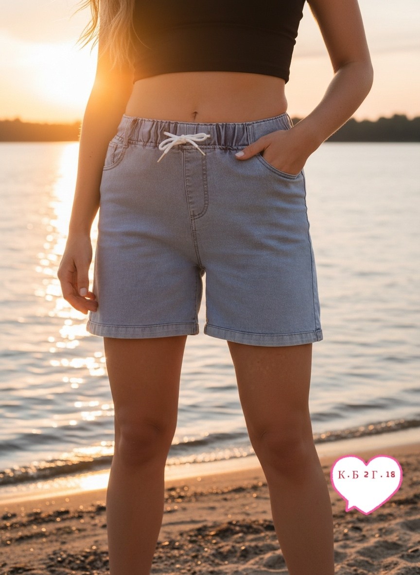 шорты джинсовые женская,женские шорты,джинсовые шорты,шорты джинсовые женские на резинке,шорты джинсовые летние