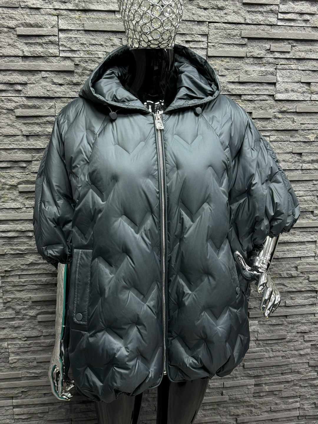 куртка женская,стеганый пуховик,куртка,пуховик женский,пуховик одри летучая мышь