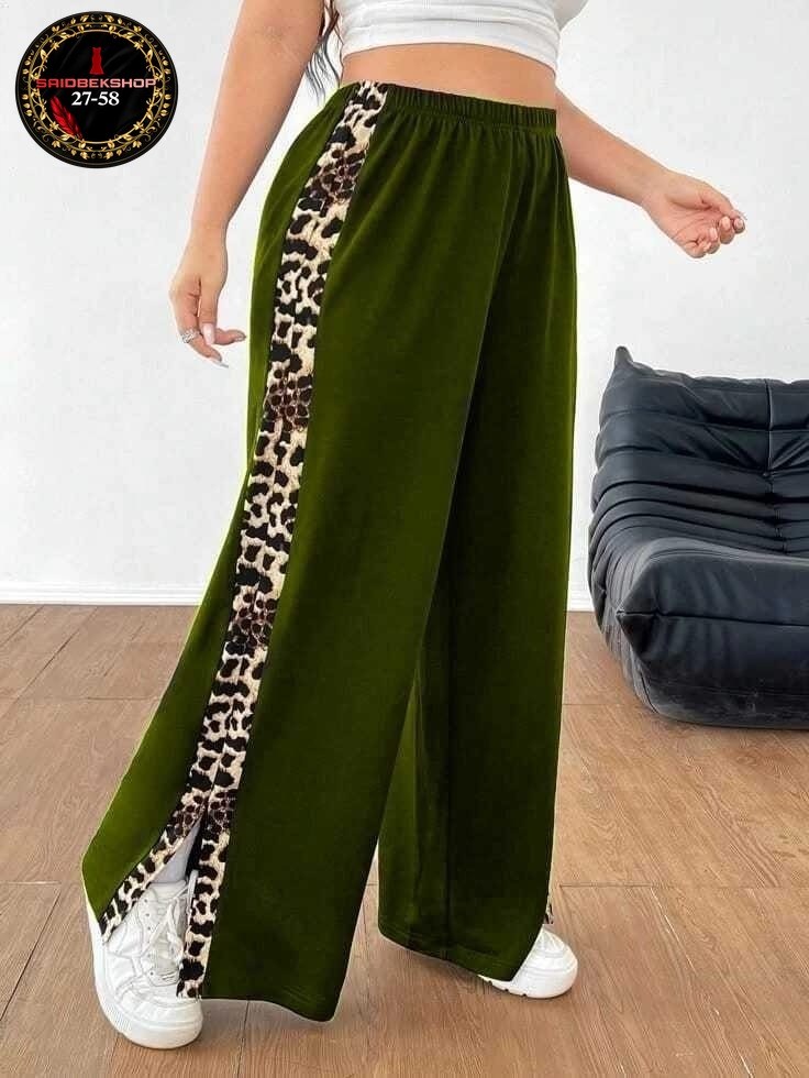 брюки женские широкие,леопардовые штаны,женские брюки большие размеры,леопардовые брюки,брюки палаццо