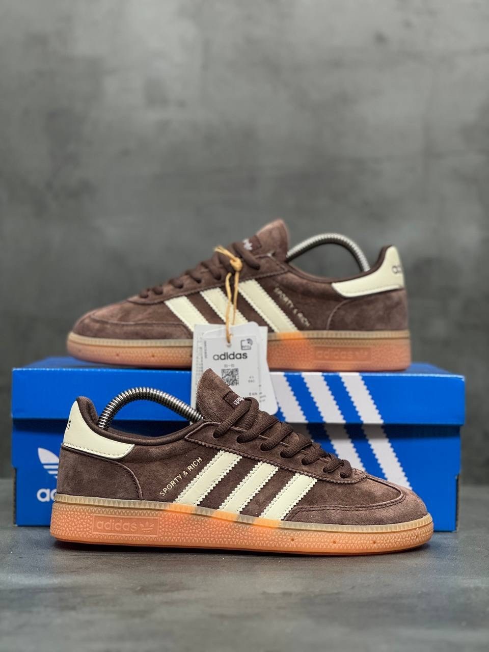 кроссовки adidas handball spezial sporty & rich brown кеды,кроссовки adidas handball spezial sporty & rich на шнурках,кроссовки adidas handball spezial sporty & rich brown кеды adidas samba 430107665,