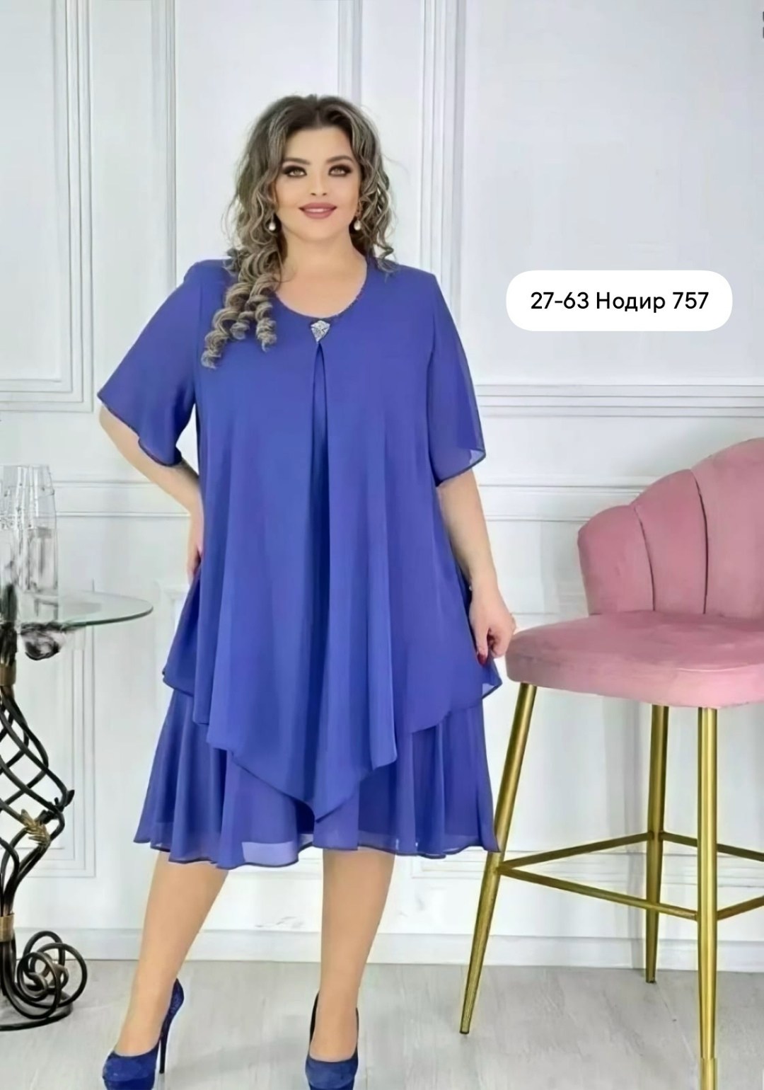 платья из шифона больших размеров,шифоновое платье большого размера binmoda,женское платье из шифона больших размеров,шифоновое нарядное платье больших размеров,платье женская