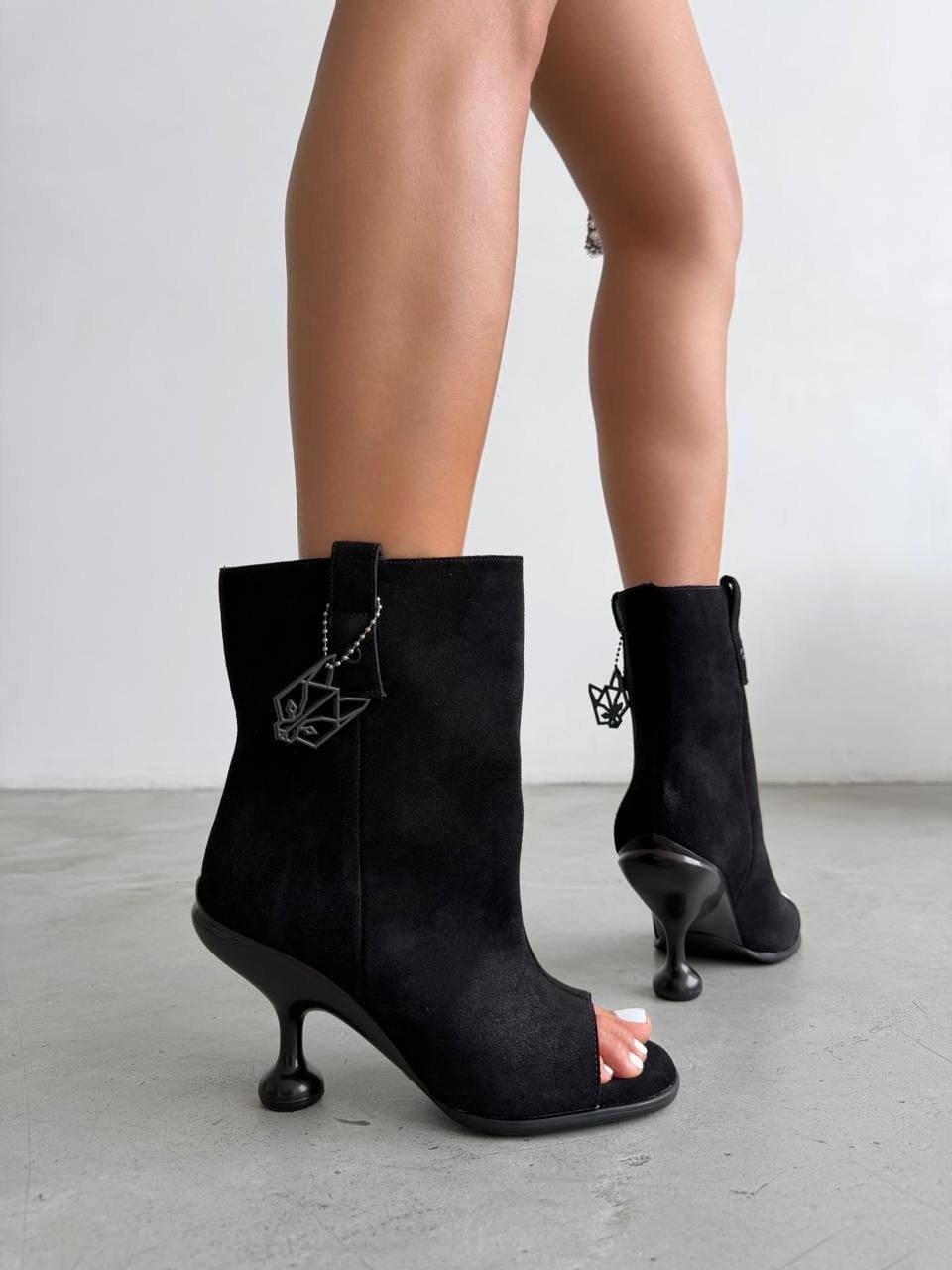 ,замшевые ботильоны,ботильоны женские,сапоги, женская