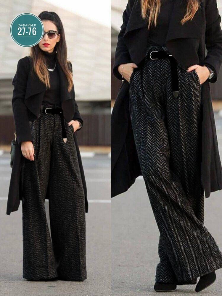 брюки палаццо,образ с брюками палаццо,верхняя одежда с брюками палаццо,серые брюки палаццо,модные брюки палаццо