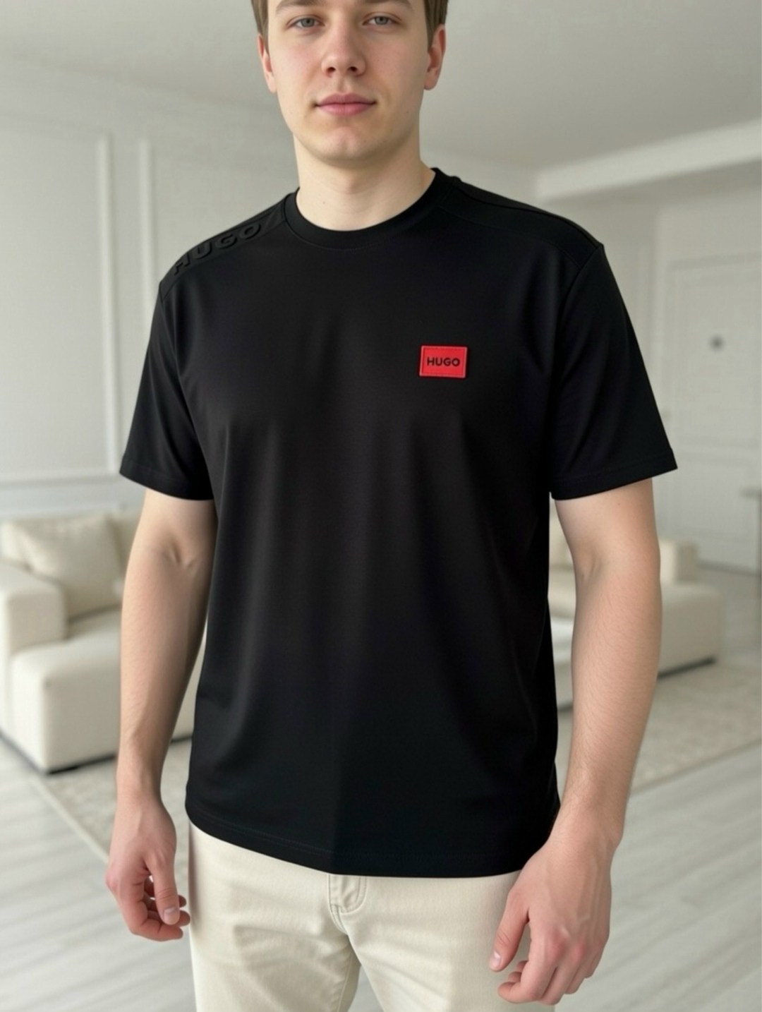 мужские футболки hugo boss,футболки мужские,футболка мужская белая,белая футболка,футболка