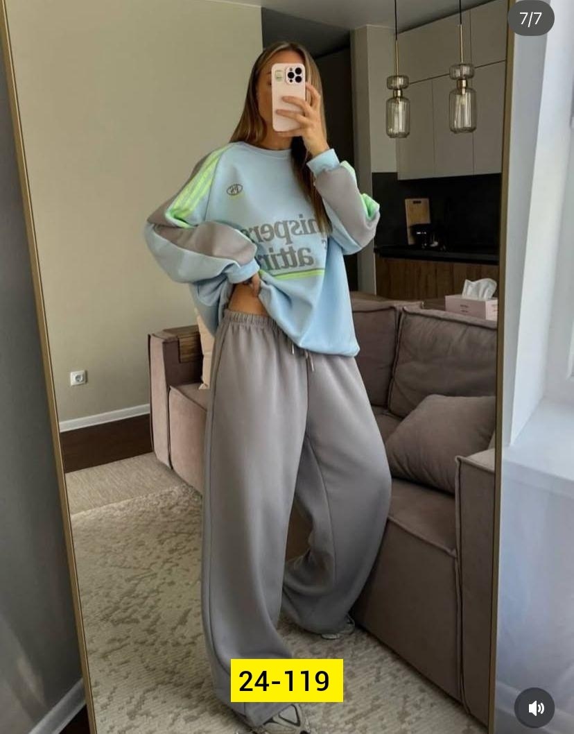 костюм со свитшотом,костюм спортивный женский,спортивный костюм,женский костюм,свитшот и брюки