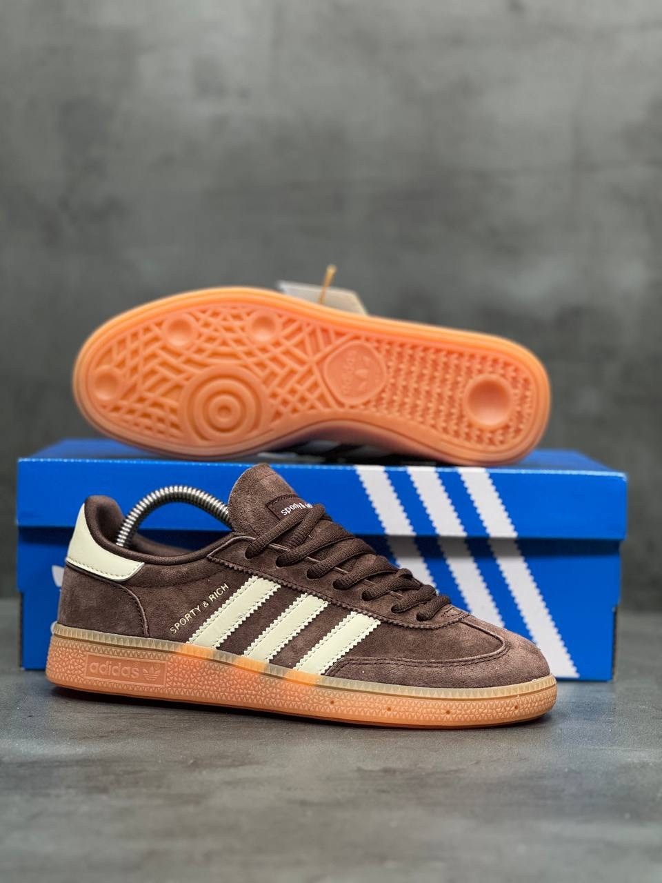 кроссовки adidas handball spezial sporty & rich brown кеды,кроссовки adidas handball spezial sporty & rich на шнурках,кроссовки adidas handball spezial sporty & rich brown кеды adidas samba 430107665,