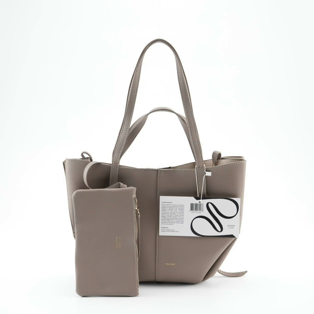 сумка,женская сумка,сумка тоут,сумка модная,сумка polene cyme large camel из натуральной кожи