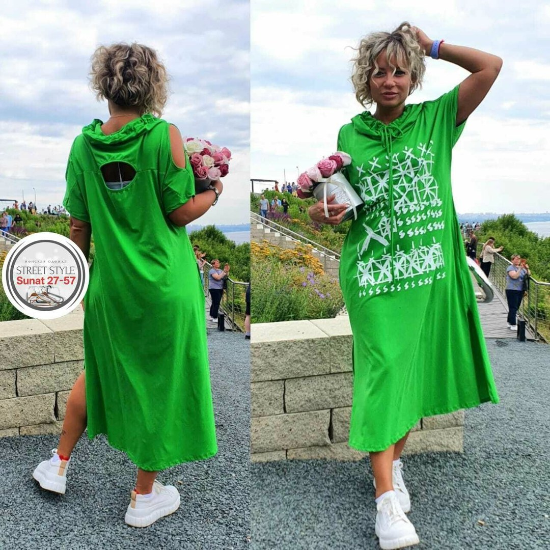 хлопковое платье с капюшоном,платье женское больших размеров,платье летнее,платье модное арт,платье женская