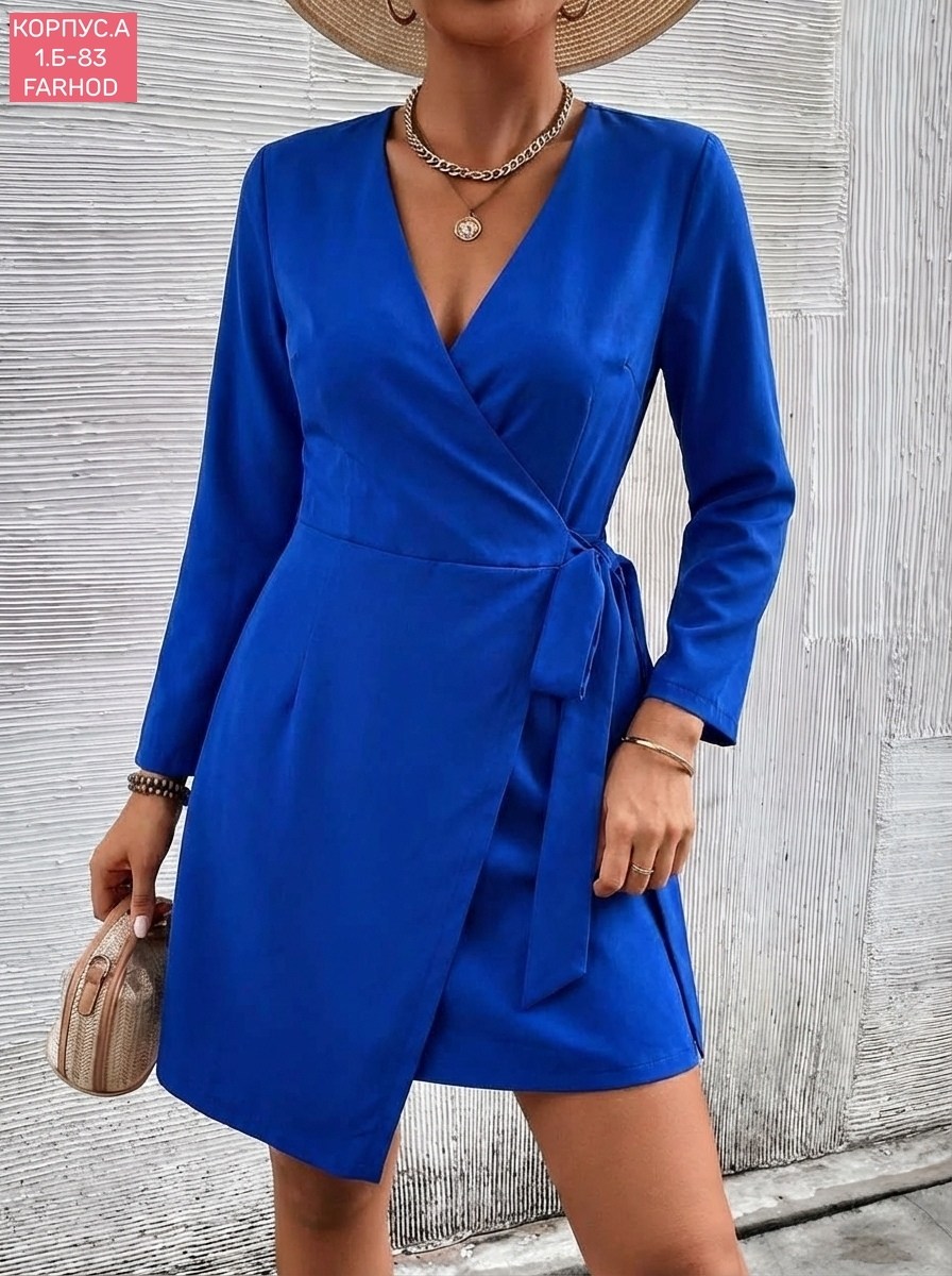 платье атласное мини,платье с запахом,женское платье,платье,розовое платье