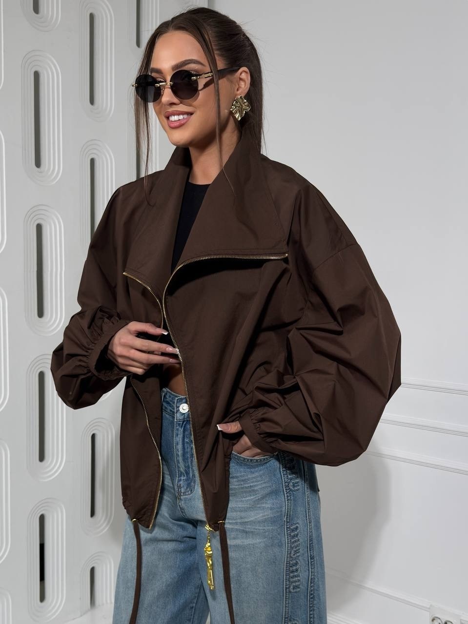 куртка бомбер,куртка бомбер оверсайз stpn wear,куртка женская,куртка демисезонная,куртка