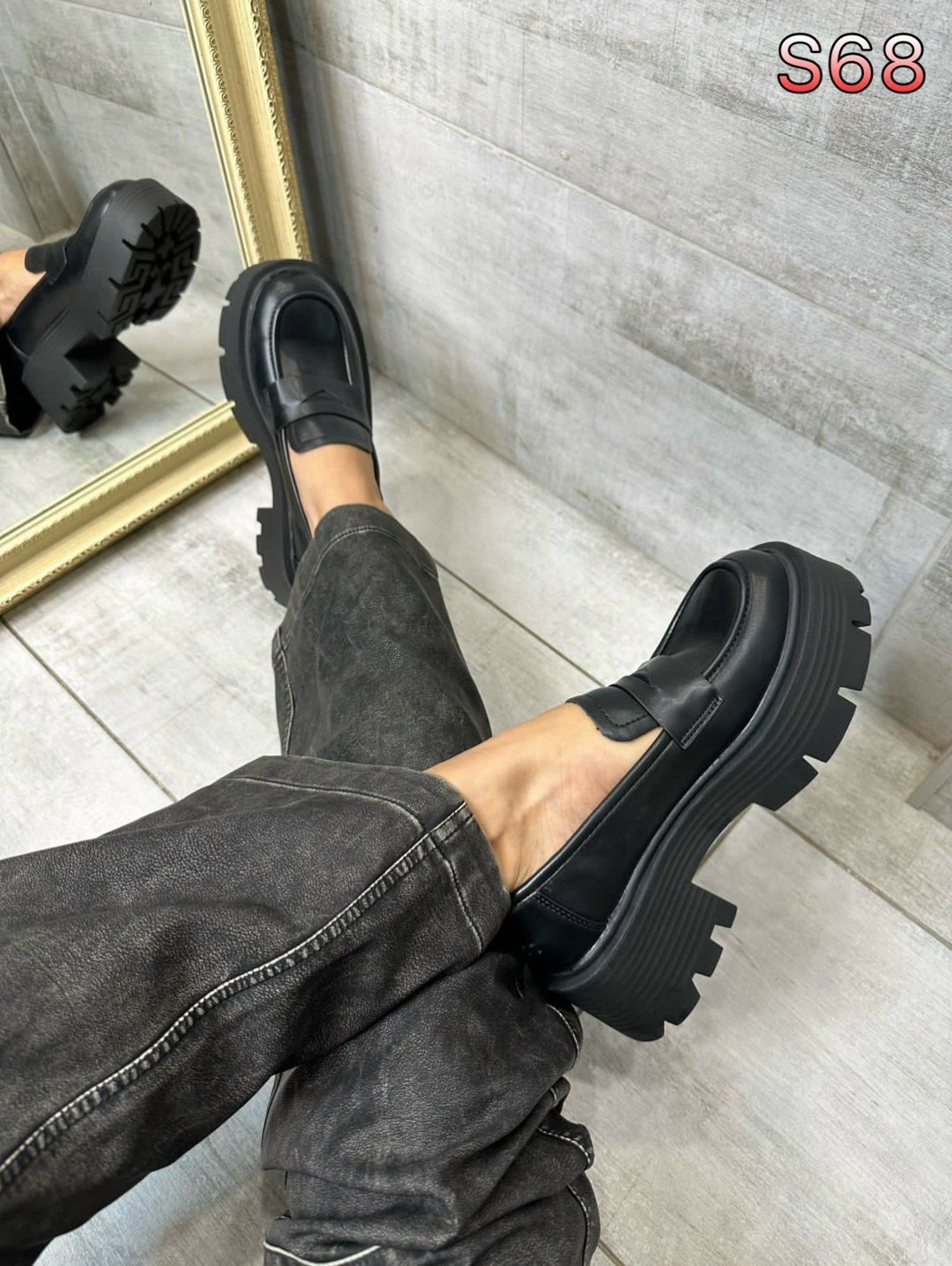 лоферы на массивной подошве,лоферы на тракторной подошве,лоферы женские на платформе,лоферы на высокой подошве,  женская лоферы