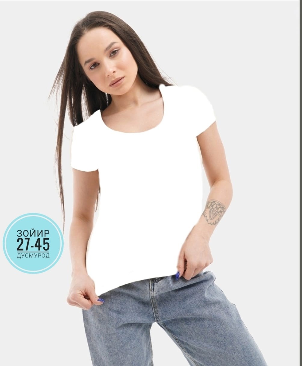 футболки женская,женская футболка хлопок эластан,футболка женская базовая однотонная,базовая женская футболка,женская однотонная футболка
