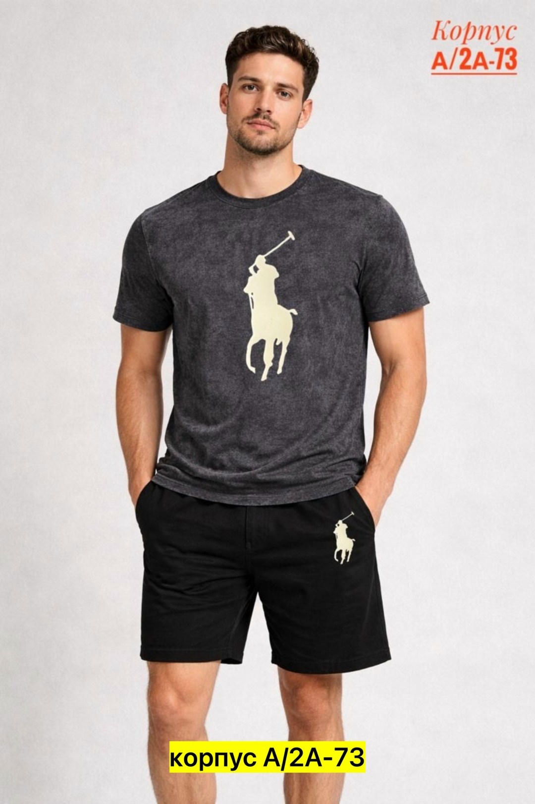 мужская мода,polo ralph lauren polo,костюм с шортам,polo ralph lauren,футболка классического кроя