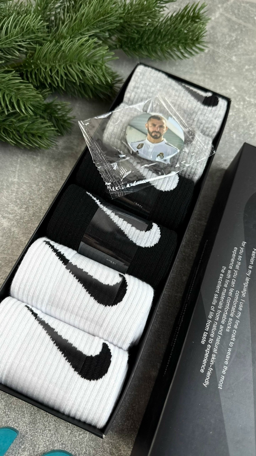 носки nike набор 3 пары в коробке,комплект носков nike,носки мужские набор,носки спортивные набор,комплект носки мужские