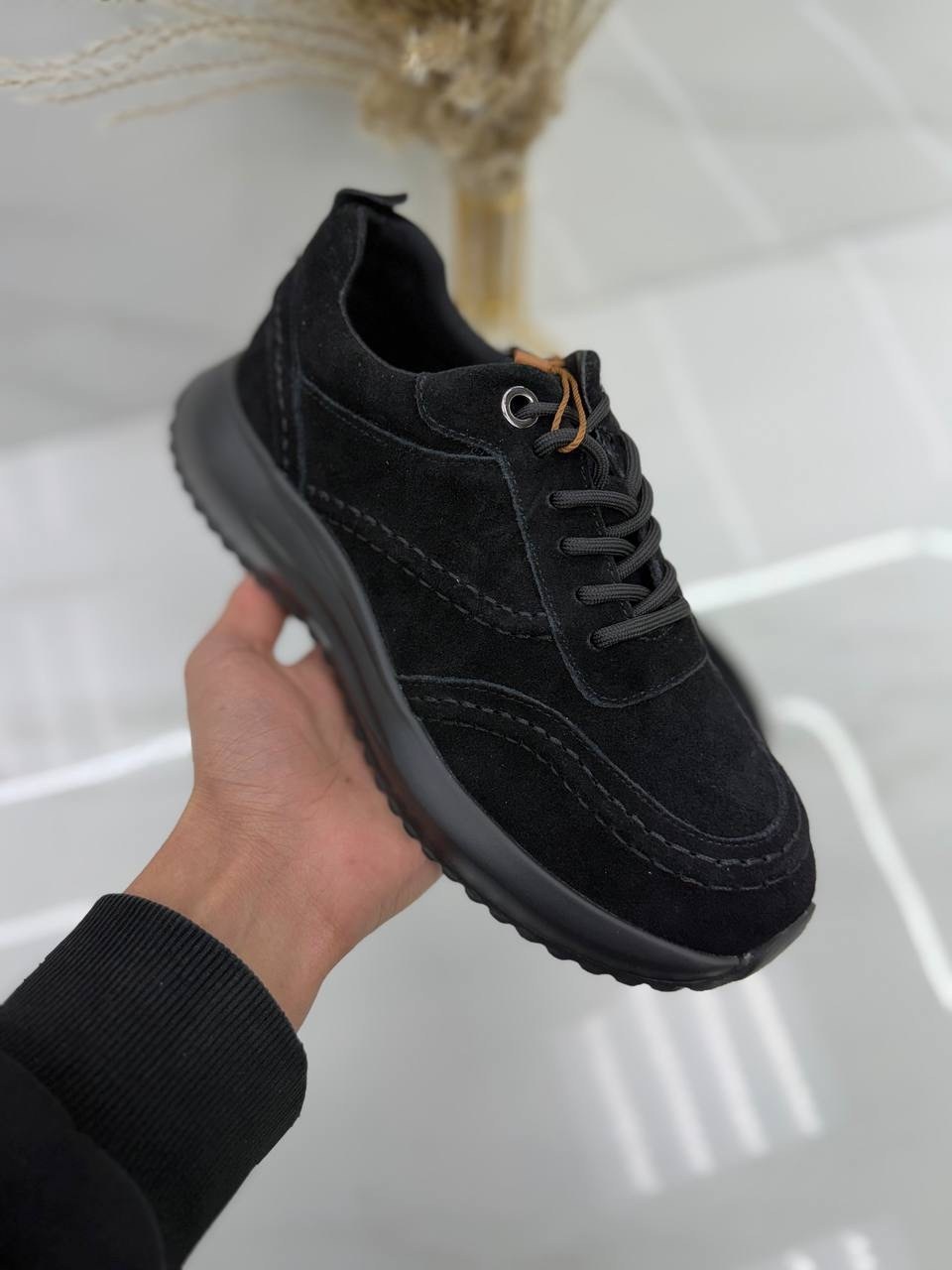 кроссовки из натуральной замши,замшевые кроссовки,женские кроссовки из замши loro piana коричневые,,кроссовки замш