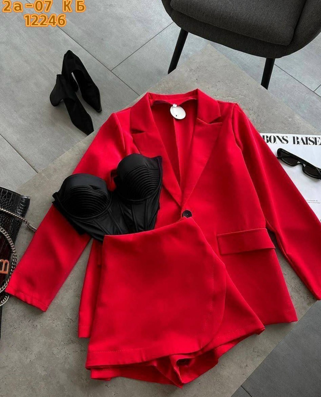 классический костюм двойка пиджак + юбка-шорты ткань: барби на подкладке,женский костюм с юбкой,костюм женский пиджак юбка шорты,классический костюм двойка (пиджак и юбка-шорты),элегантная двойка (юбк