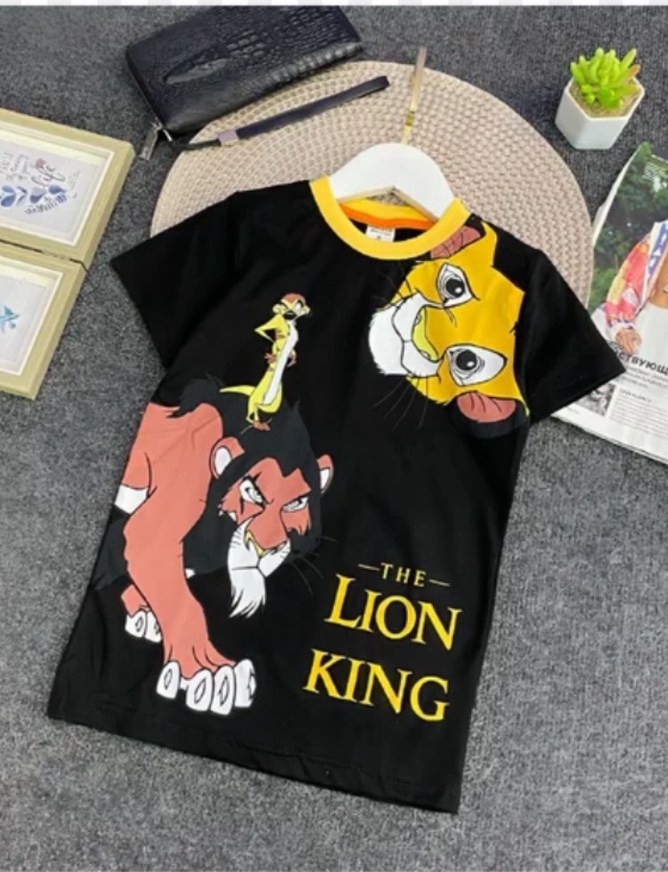 футболка король лев,футболка lion king,футболки для мальчика,футболки детские,футболки для детей