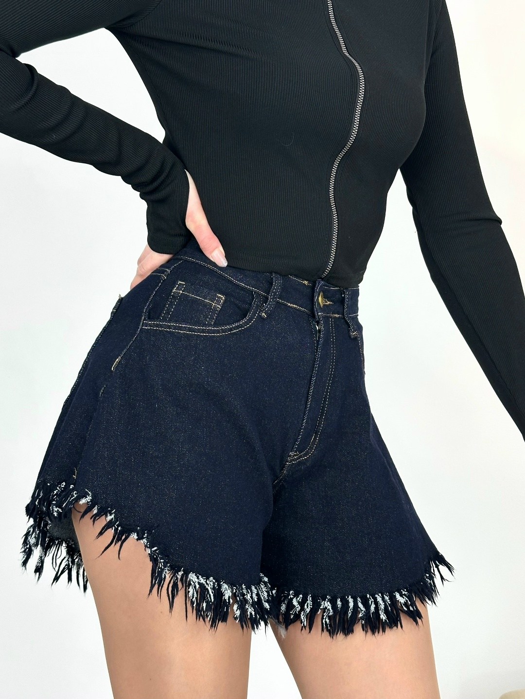 женские джинсовые шорты с высокой талией,шорты женские джинсовые,черные джинсовые шорты,шорты джинсовыe,джинсовые шорты с высокой талией