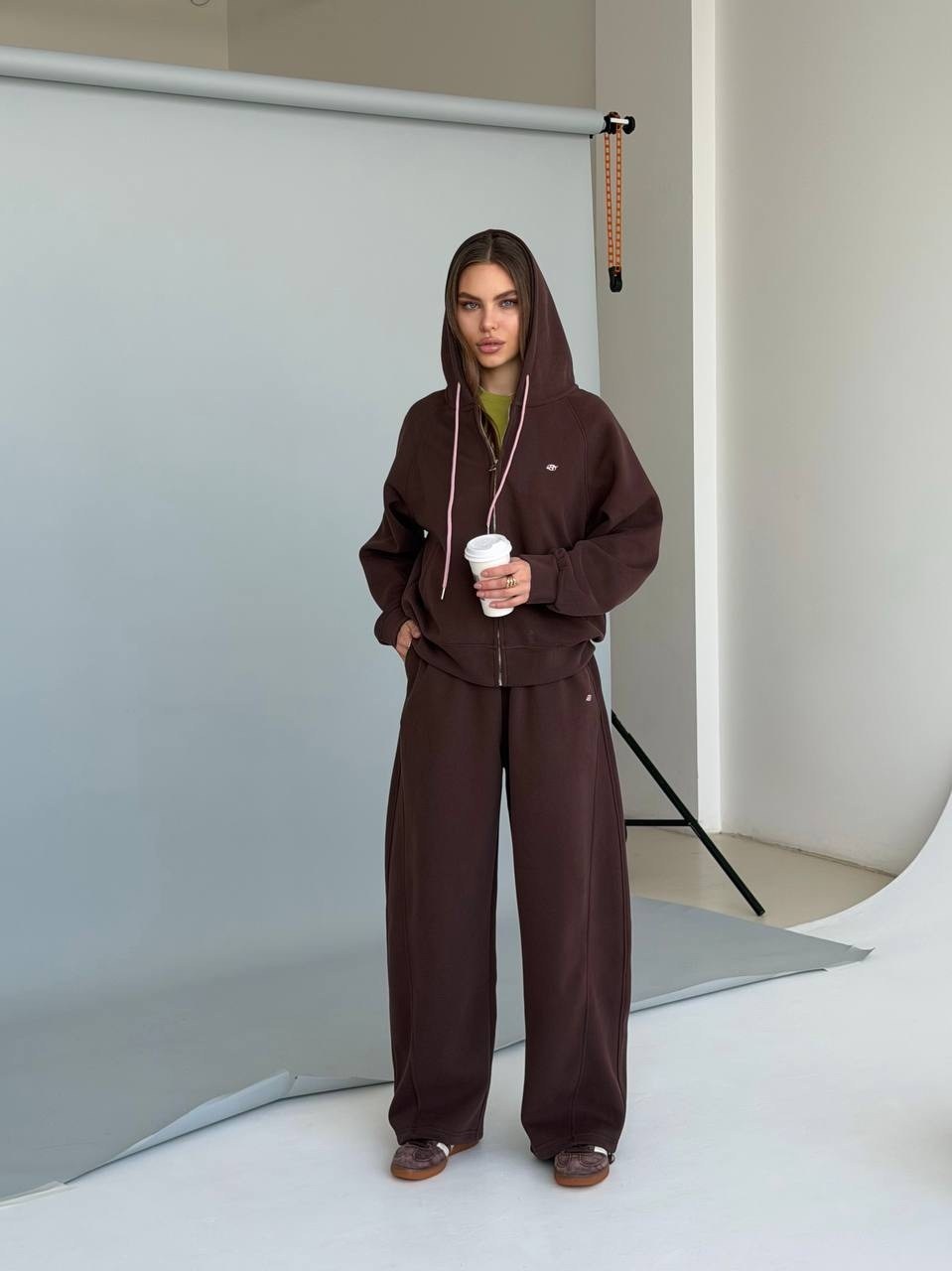 костюм на флисе,толстовка женская,спортивный костюм,женский костюм,костюм оверсайз