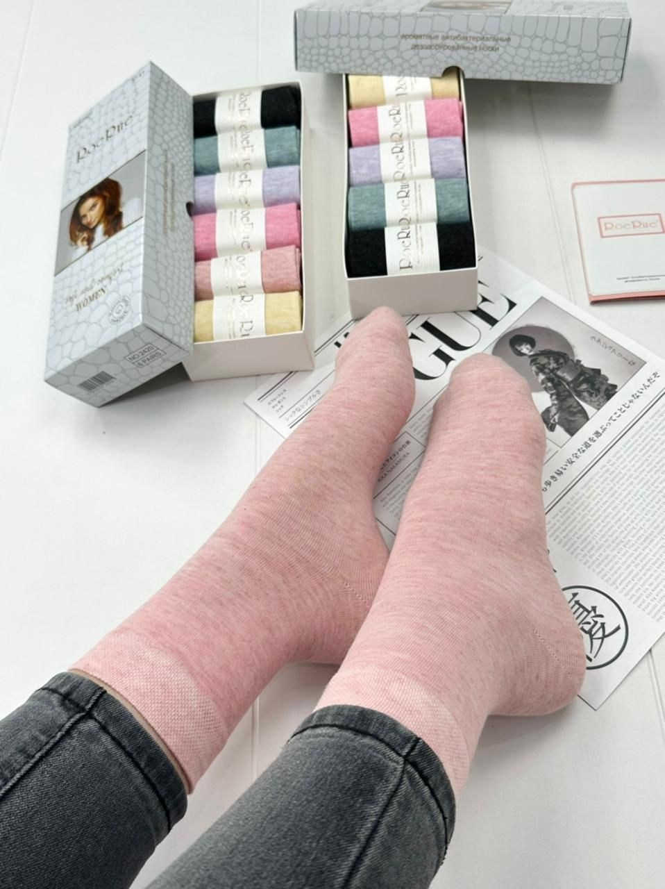носки женские набор,носки комплект,носки женские 6 пар,носки женское,набор носков женские